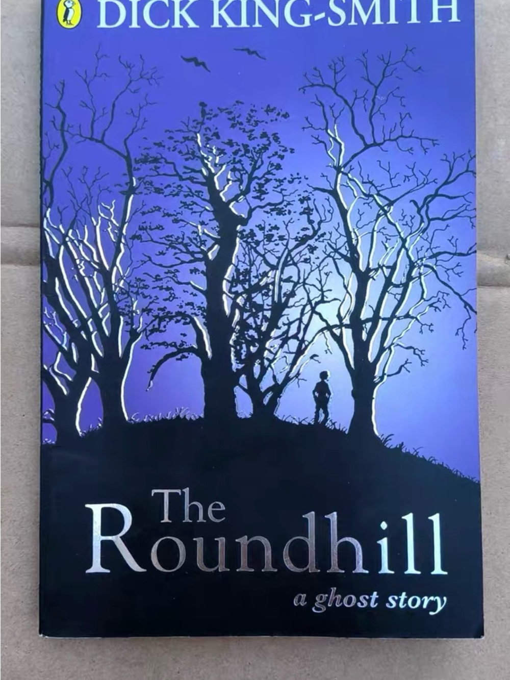 The Roundhill: Ghost Story Coffee Table Book in Deep Purple and Black